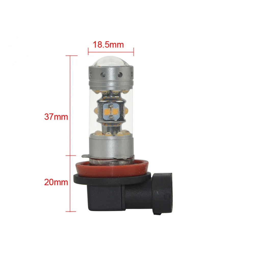 2 шт. Белый H11 H8 H16(JP) 140 Вт 28 smd острые чипы светодиодный лампы DRL Противотуманные