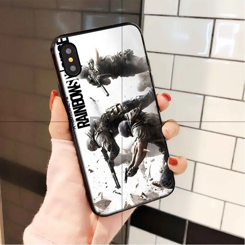 Babaite Rainbow Six Siege Coque чехол для телефона iPhone 8 7 6 6S Plus 5 5S SE XR X XS MAX Coque Shell - Цвет: A5