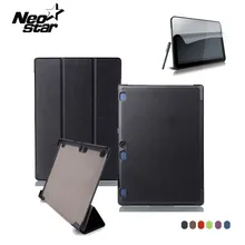 For Lenovo Tab 2 A10 70F Leather Case Cover For Tab2 A10-70 70 A10-70F A10-70L A10-30 X30F Tablet 10.1» Screen Protector + Pen