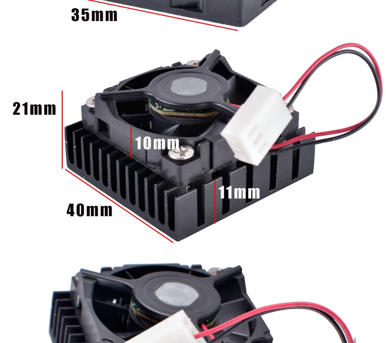 Революция в системах охлаждения UDQFK2H01-QU 3510 3,5 см 4 см 40 мм 12V 0.08A Северо-Южный мост теплоотвод охлаждающий вентилятор