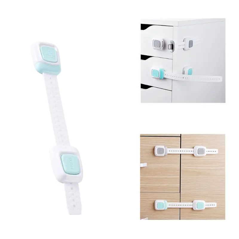 1PC Adjustable Child Safety Locks Toilet Lid Drawer Washing
