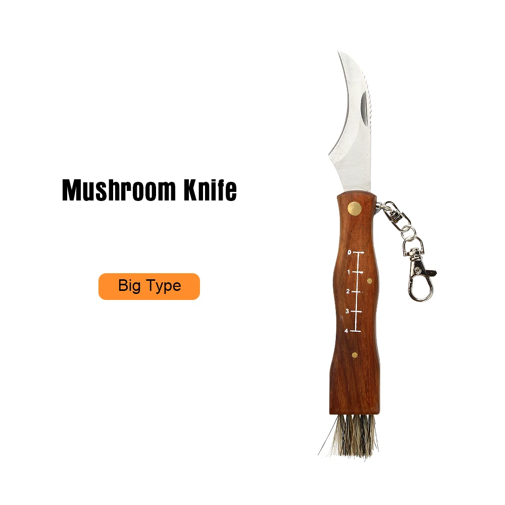 JelBo 2 размера грибной нож карманный нож Ручные инструменты Открытый походный кемпинг охотничий нож для выживания Инструменты для выживания - Цвет: Big Mushroom Knife