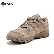 Outdoor Desert Boots The U.S Military Assault Tactical Boots Breathable Wear Slip Men Casual Travel Hiking Shoes Botas Tacticas