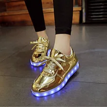 2017 Fashion USB Charger font b Lighted b font font b Shoes b font font b