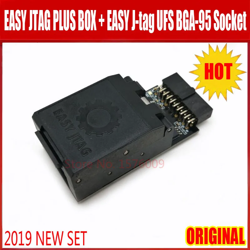 2019 новый оригинальный Easy j-tag plus коробка с Easyjtag UFS BGA-95 адаптер гнезд