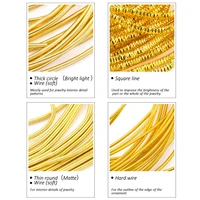 Buy QIAO Hollow line Sewing Accessories Patch Embroidery Badge Mat Copper Wire Advanced Hand Made Jewelry Accessories 10gm/Lot Online - Image 2