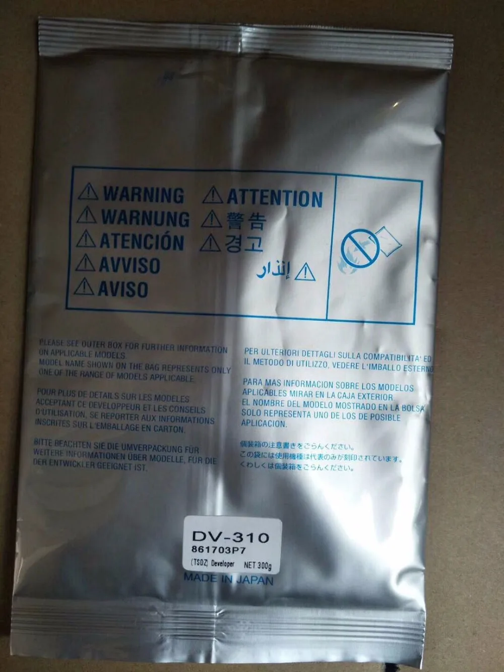 DV310 BLACK Developer For Konica Minolta Bizhub 250 350 282 362 200 Printer  32usd