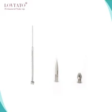 30 шт. микро ручка для удаления моль веснушки точечные иглы развертки пятна моль плазма, точка Круглые тонкие иглы колпачки для удаления точечной ручки