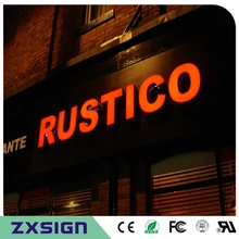 Фабричный наружный акриловый светодиодный знак, вывеска магазина, рекламная подсветка логотипа компании