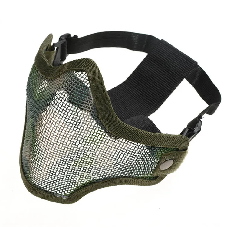 High quality Adult CS Mask Tactical Airsoft Paintball Metal Net Mesh