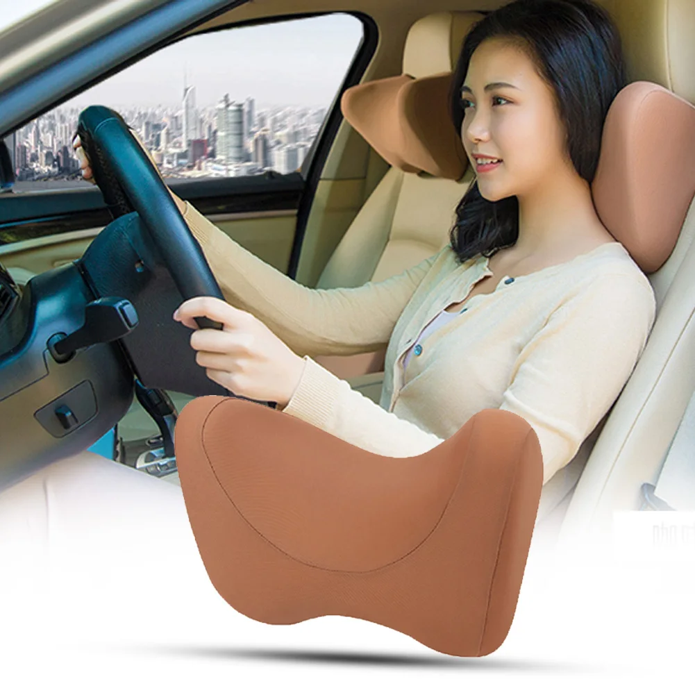 

Comfortable Travel Portable Soft Car Seat Sleep Memory Foam Driving Cushion Rest Elastic Neck Pillow Fatigue Reduce Support