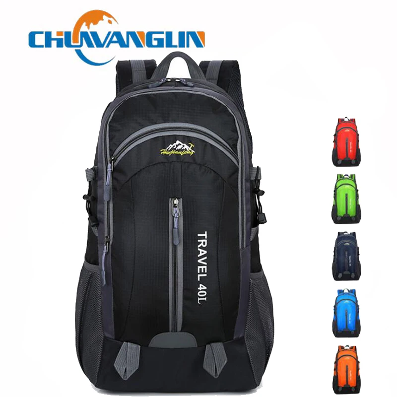 Chuwanglin Для мужчин рюкзак зарядка через USB 40L большой Ёмкость из дверей