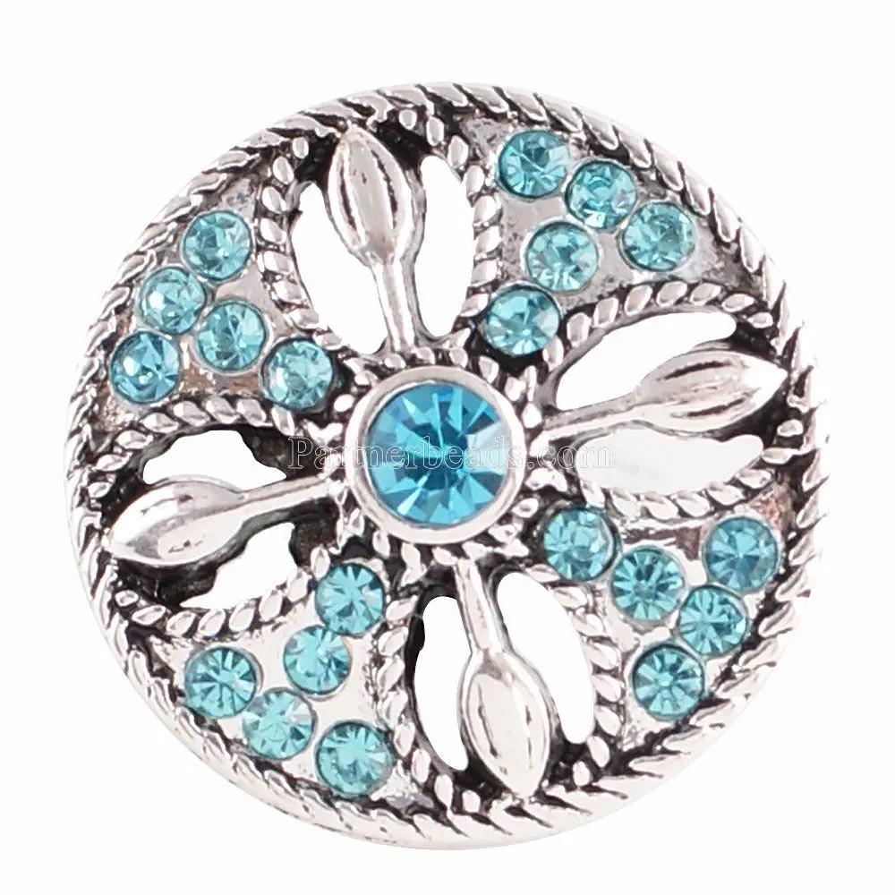 Snap Beads metal Snap 20mm Fit Beads Snaps Bracelet Jewelry partnerbeads KC6048snap bracelet