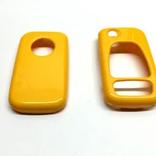 Клавиатура triangle& Panic с дистанционным откидным чехлом для защиты ключей глянцевый желтый цвет для Mercedes Benz