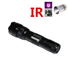 TUOFENG WF-502B night vision led flashlight, Infrared spectroscopy ir led light, 850nm night vision torch for Camera, camcorder