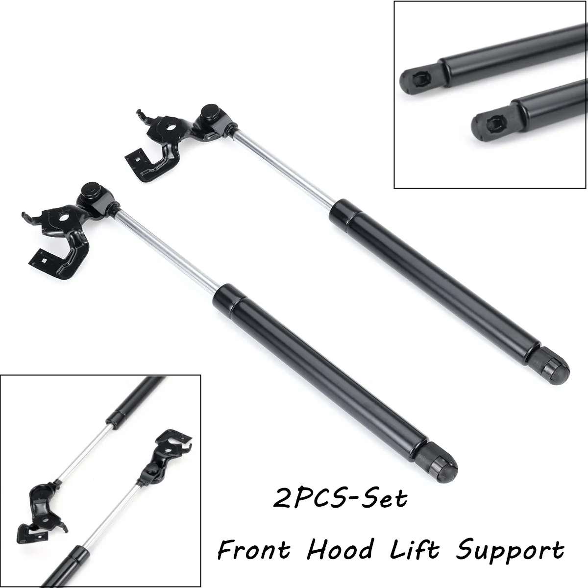 Pair Front Hood Lift Supports Strut Prop Rod For Lexus ES300 92 94 for