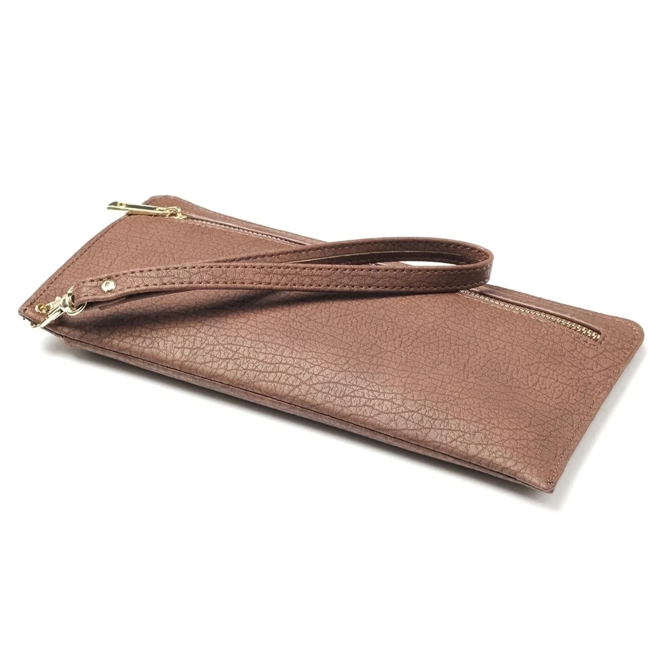 Обычная женская сумка кошелек на молнии PU кожаный чехол для всех смартфонов 6 3