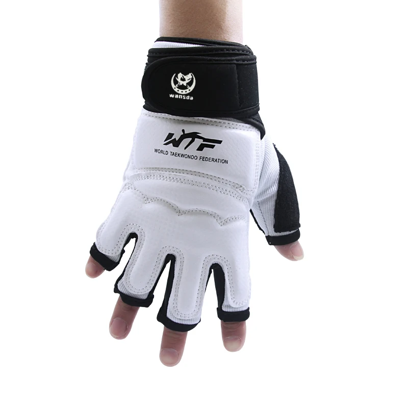 Adults/Kids Half Fingers Boxing Gloves Luva De Boxe Muay Thai Karate/Boxeo/MMA/Taekwondo Sandbag Punch Kick boxing Dumbbell