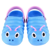 2017 Summer Boys Girls Sandals Shoes Caterpillar Anmial Cartoon Style Children Baby Shoes Child Slipper Breathable 1-6 Years