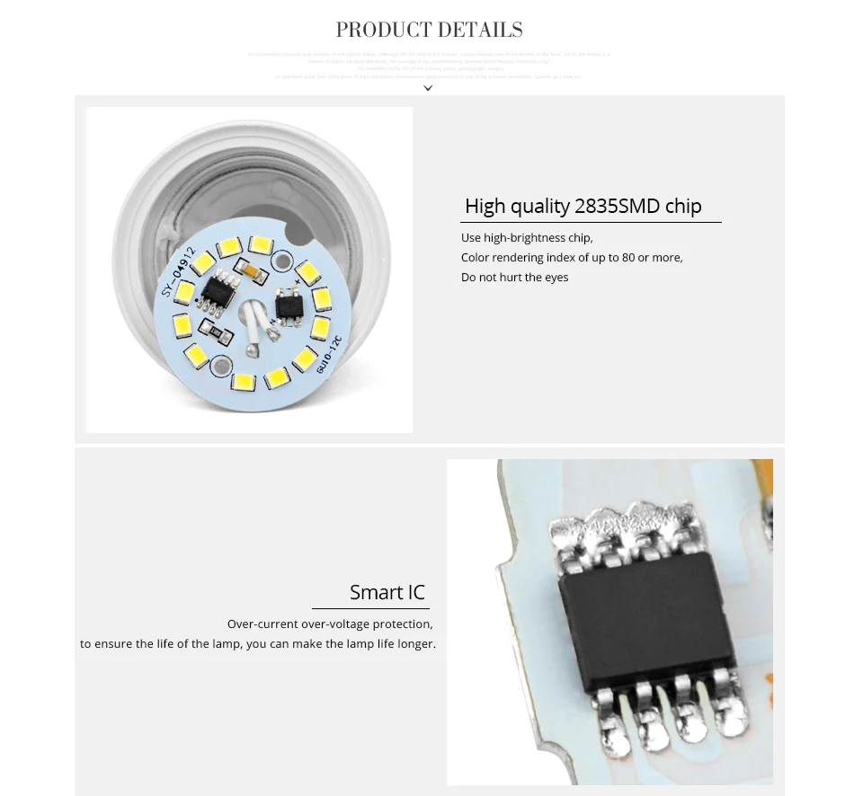 Светодиодный точечная лампа прожектор 220 V E27 GU10 GU5.3 MR16 прожектор PCB Алюминий Non-затемняемое светодиодное пятно света для Декор для кухни освещение