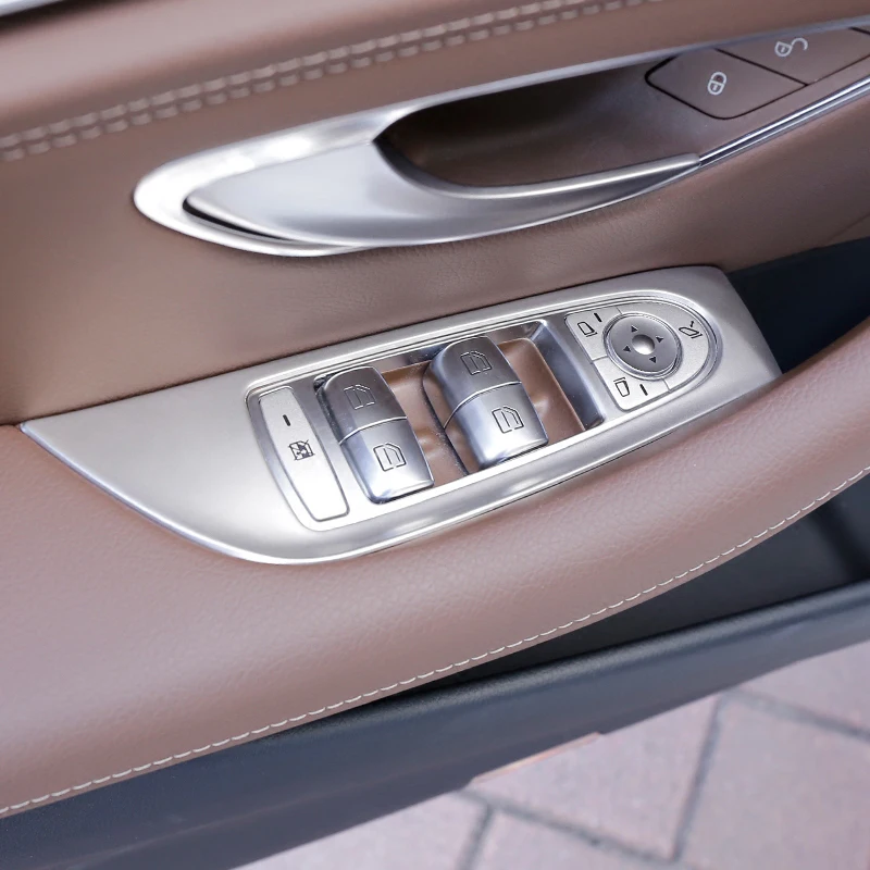 Только для левостороннего привода) для Mercedes Benz E Class W213-18 внутренние аксессуары отделка левостороннего привода оконная Кнопка Переключения Крышка