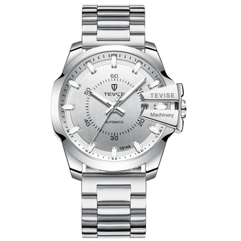 

Tevise Top Brand Relogio Automatico Masculino Luxury Automatic Full Steel Men Self Wind Mechanical Watch Sport Military Clock