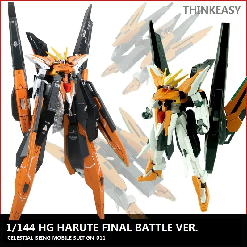 

Gundam Model HG 1/144 00 Transformation Robot HARUTE CELESTIAL BEING Delta Armor Unchained Mobile Suit Kids Toys