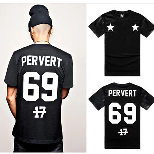 

Summer Fashion Perverted 69 Hyphy Kanye West pyerx Graphic t-shirts Cotton O NECK short sleeved t shirt hip hop top tee tshirt