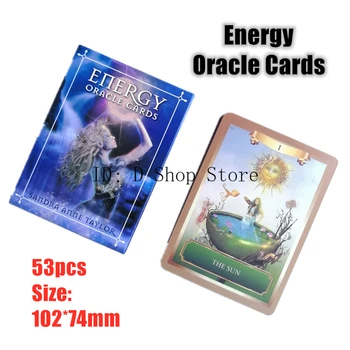 

Energy Oracle Cards 53pcs English Board Game Divination cards Mystic fate