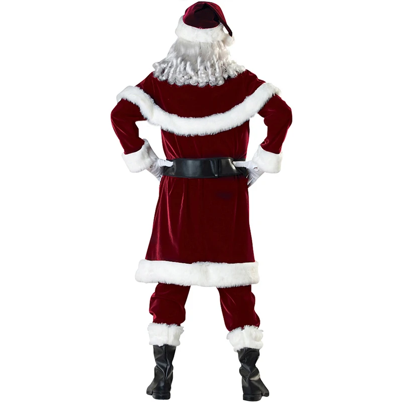 A-Full-Set-Of-Christmas-Costumes-Santa-Claus-For-Adults-Red-Christmas-Clothes-Santa-Claus-Costume (1)