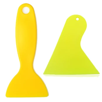 

Carbon Fiber Vinyl film Wrapping Scraper Tools Bubble Window Wrapping Film Squeegee Scraper Car Styling Stickers Accessories