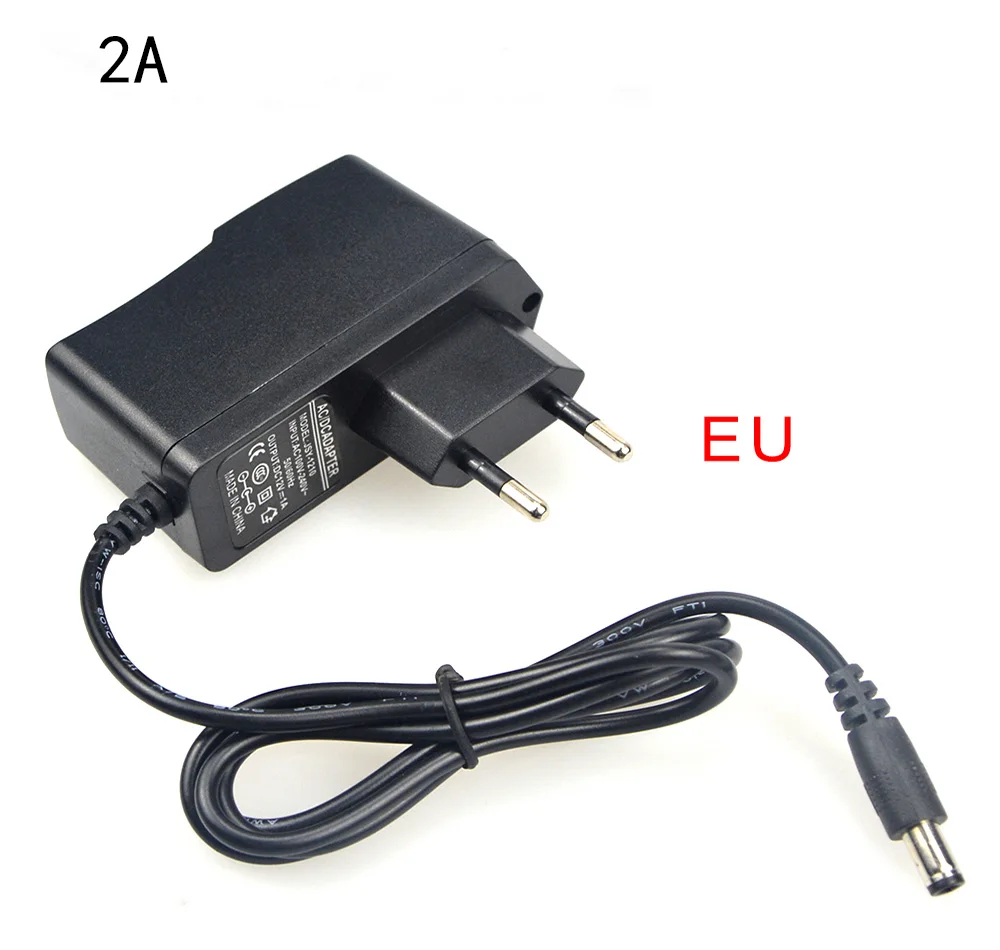 DC 12V LED Driver Lighting Transformers 1A 2A 3A Power supply adapter Female Connector for 2835 5050 5630 LED Strip Light - Цвет: 2A EU Plug