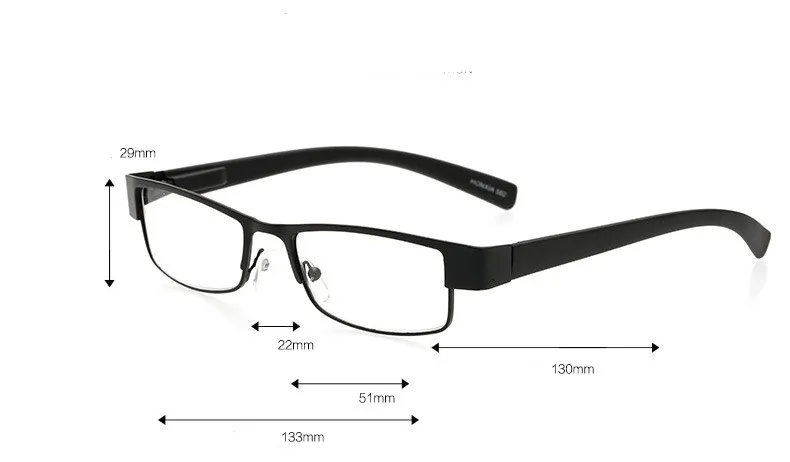 Квадратные очки для чтения для мужчин и женщин металлические удобные очки для дальнозоркости диоптрий очки очковая оптика очковое стекло Leesbril Mannen Vrouwen