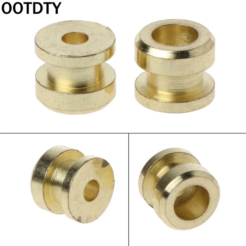 

OOTDTY 1Pair Guitar Non-slip Strap Lock Button Marvel Buckle Base