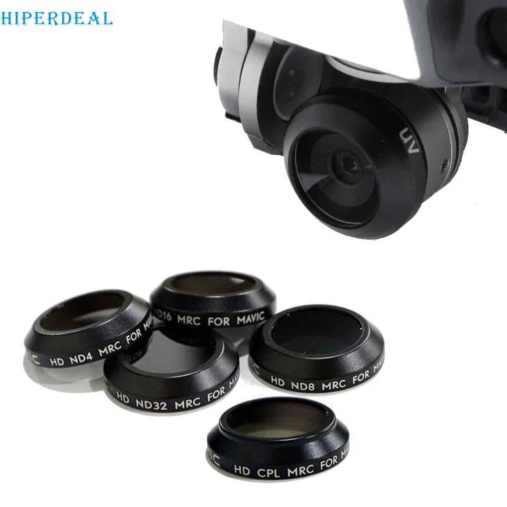 

Factory Price Snap On ND Filters Set 5-pack (UV/CPL/ND4/8/16/32) For DJI Mavic Pro RC Drone J02T Drop Shipping