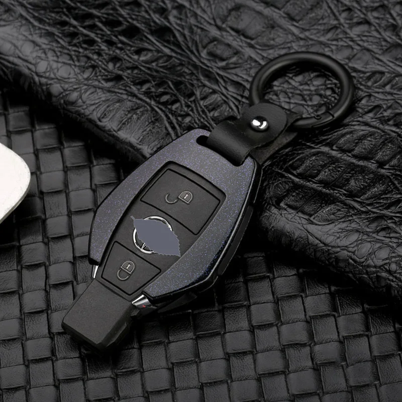 Чехол для ключей для Mercedes Benz BGA AMG W203 W210 W211 W124 W202 W204 W205 W212 W176 держатель для ключей - Название цвета: A-Star