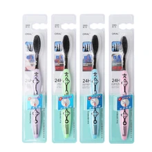 DUAI Nano bamboo древесный уголь зубная щетка уход за полостью рта мягкая супертонкая кисть для взрослых случайный цвет в розничной упаковке 1 шт. Новинка