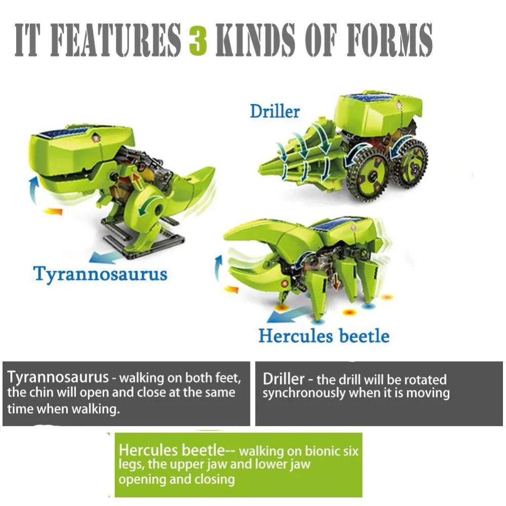 DIY-4-in-1-Solar-Energy-Robot-Children-s-Toy-Dinosaur-Insect-Drilling-Machine-Deformation-Robot (1)