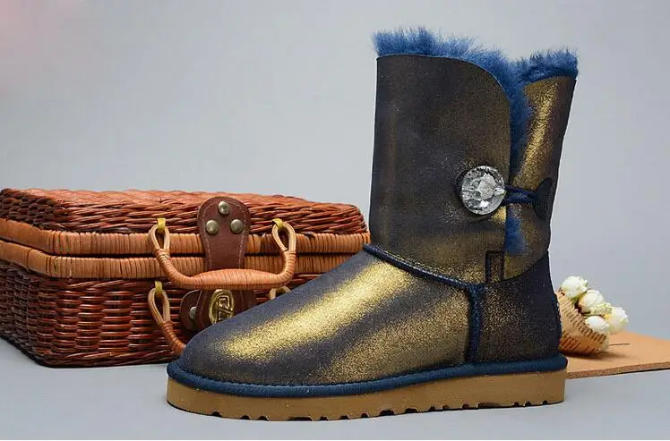 Лидер продаж; ботинки в австралийском стиле; женские ботинки; зимние сапоги из натуральной овечьей кожи; зимние сапоги из натурального меха; теплые шерстяные зимние сапоги