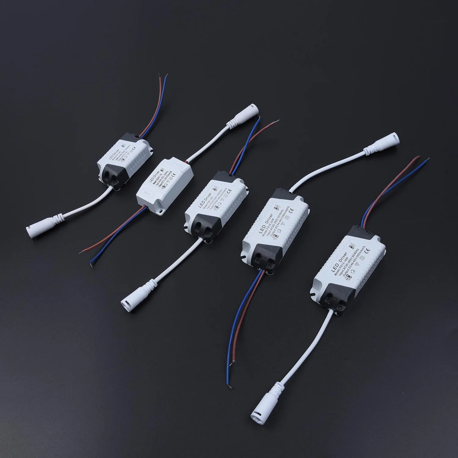 AC90~ 265V 3~ 24W Светодиодный драйвер Питание адаптер трансформатор для Светодиодный свет