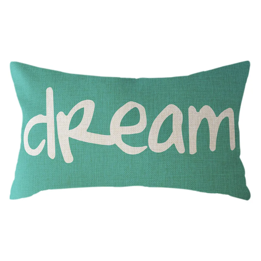 

Quneed Fashion Multicolor Minimalist Geometric Pillow Case Linen 30x50cm Cushion Cover Home Decor Pillow Cover Decorative