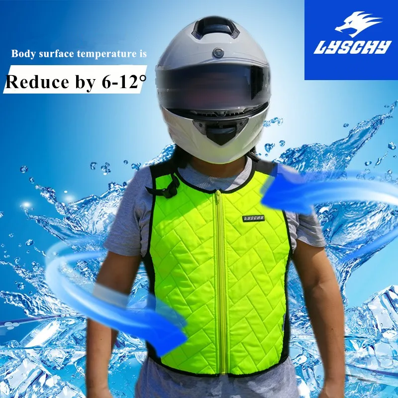 Motorcycle Rider Cooling Vest Summer 