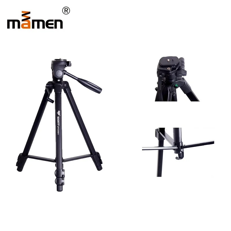 

Tripod Professional Portable Travel Aluminium Camera Tripod Accessories Stand with Pan Head For Canon Sony Nikon SLR DLSR Camera