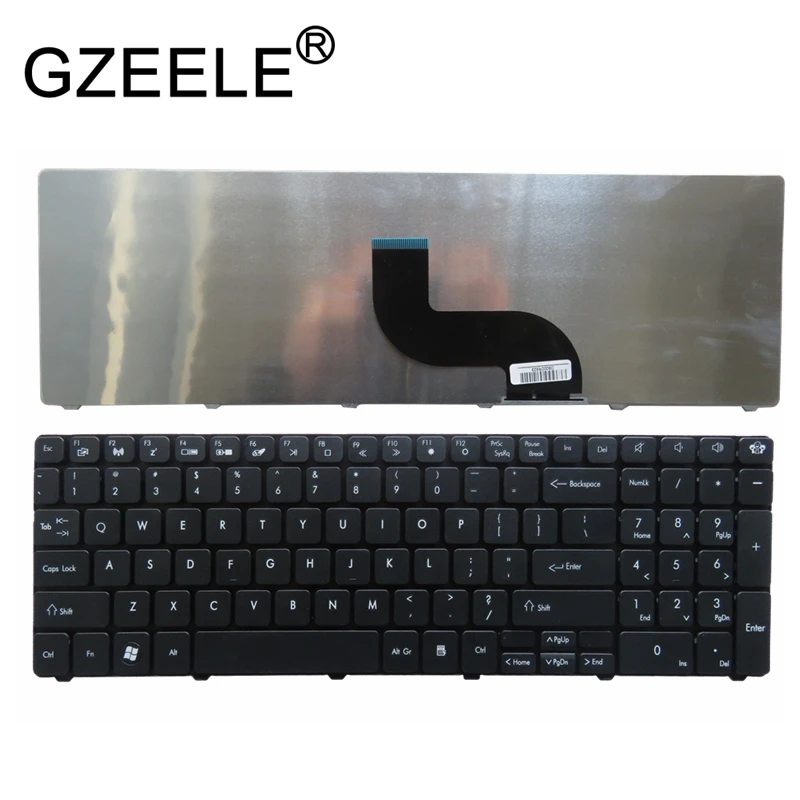 

GZEELE New Laptop Keyboard for Gateway NV59C NEW90 PEW96 Packard Bell NEW95 NV50A NV53A NV59C NV79C NV50 US Replacement English