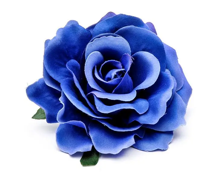 10 см большой тканевый Цветущий цветок розы женские украшения для волос и брошь Свадебная вечеринка заколка для волос для невесты Свадебный цветок для волос студия - Цвет: Picture color