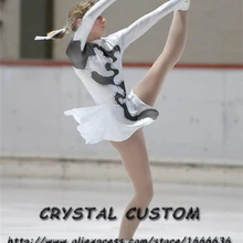 Женское платье для фигурного катания Изящные новые Брендовые платья для катания на коньках для соревнований по индивидуальному заказу DR3897