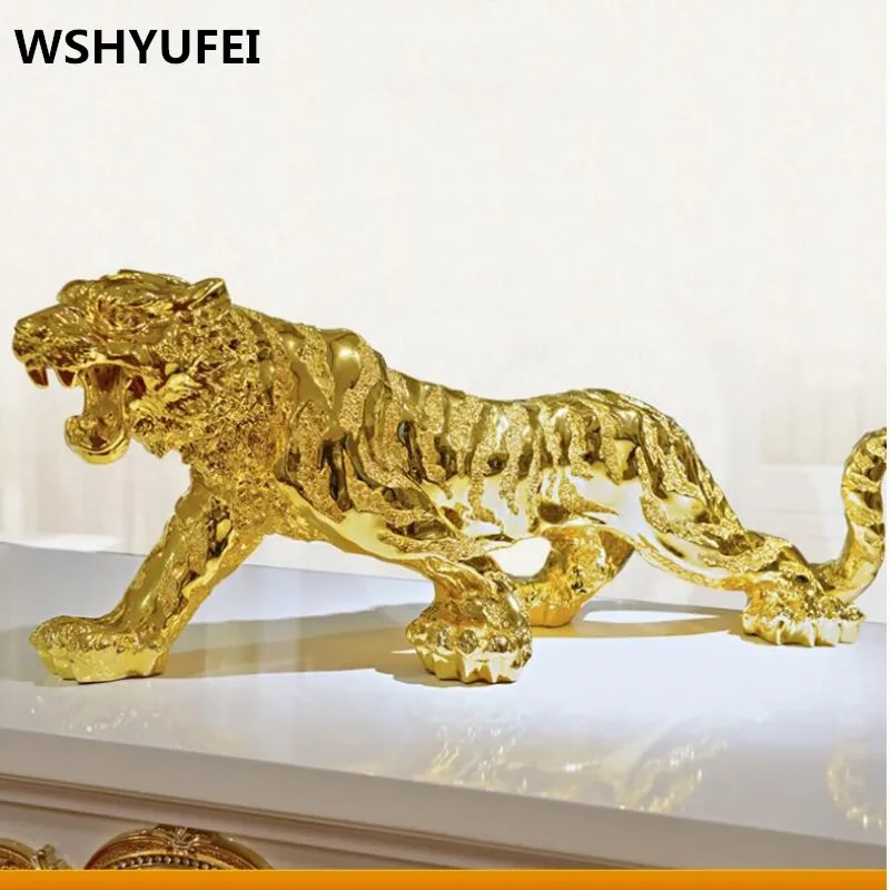 Resin Tiger Chinese Zodiac Tiger Home Decorations Natural Resin Making Birthday Gifts and Christmas Gifts Wedding decoration|Figurines & Miniatures|Home & Garden - AliExpress