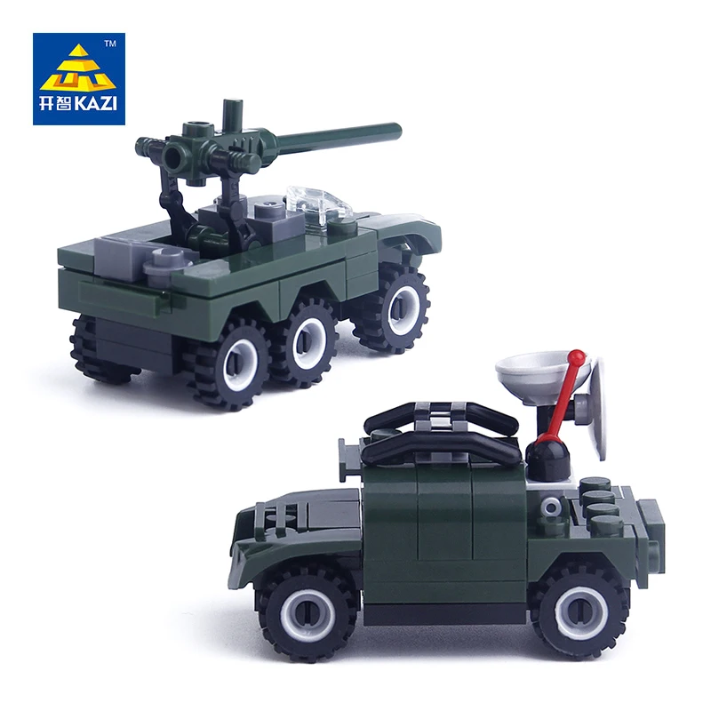 KAZI Air Defense грузовик Скаут модель автомобиля строительный блок кирпичи умные