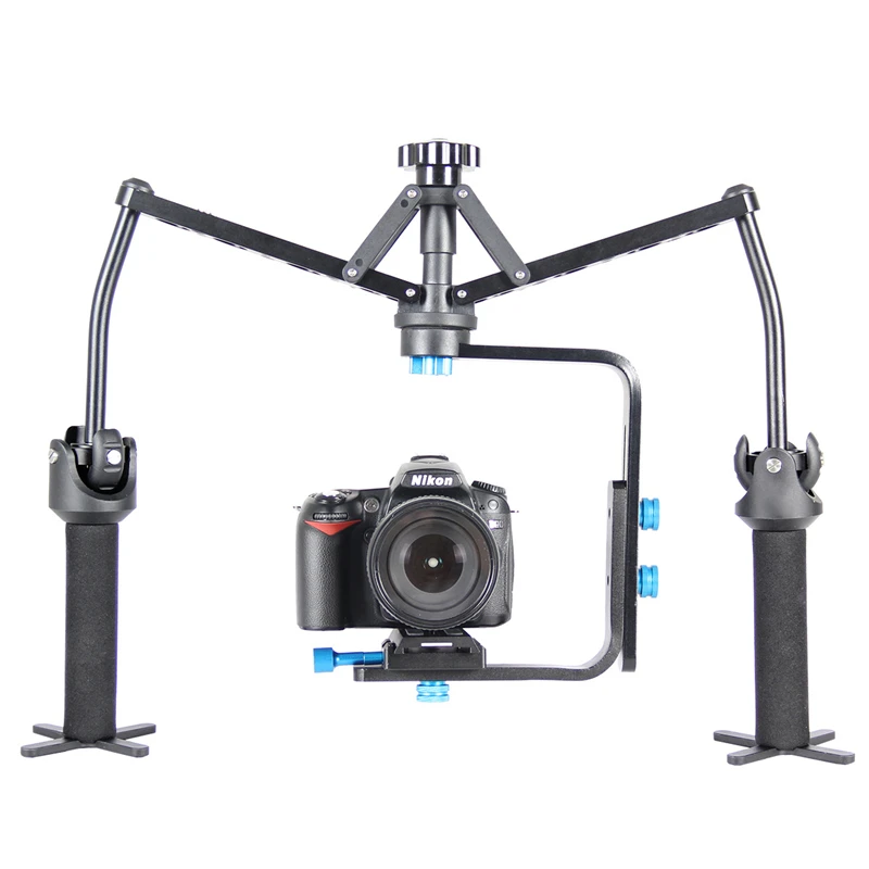 

S1 Foldable Handheld DSLR Camera Spider Stabilizer With Quick Release Plate For Camcorder DV Video Camera DSLR SLR