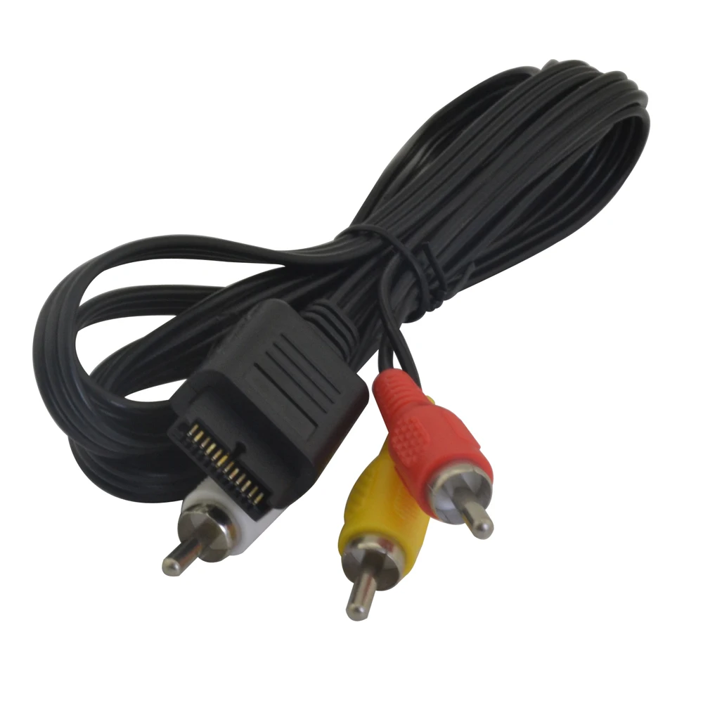 Xunbeifang Cable AV a RCA para PlayStation, 100 piezas, para PS 1